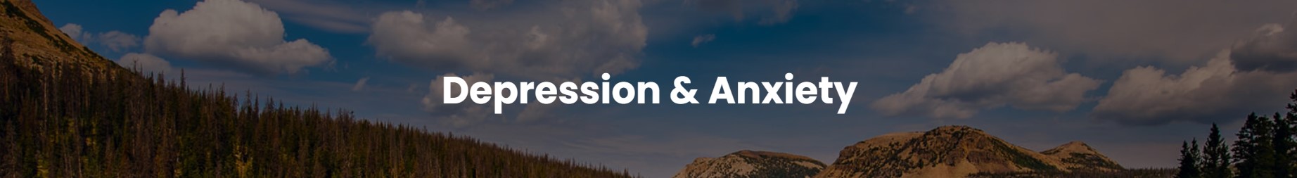 Depression and Anxiety